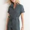 Influencer Short Sleeve Romper -Fashion Clothing & Accessories 003 1