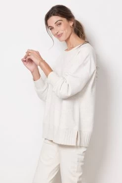 Ali Rib Inset Pullover -Fashion Clothing & Accessories 0211920001 av 5