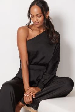 Flirt On Shoulder Jumpsuit -Fashion Clothing & Accessories 050 4