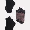 Space Dye 3 Pack Lightweight Ankle Socks -Fashion Clothing & Accessories 111a28 mnov 03p 1