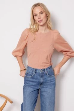 Shalom Tie Back Combo Tee