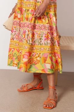 Farm Rio Mixed Fruits Midi Dress -Fashion Clothing & Accessories 309292 4