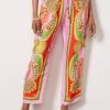 Farm Rio Beach Toucans Scarf Multi Pants -Fashion Clothing & Accessories 309435 1 5