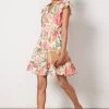 Farm Rio Macaw Bloom Short Dress -Fashion Clothing & Accessories 320325 1