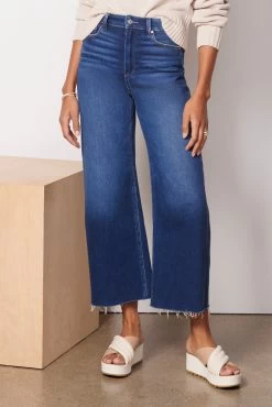 Paige Anessa With Raw Hem Jean