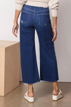 Paige Anessa With Raw Hem Jean -Fashion Clothing & Accessories 6724e77 3556 3