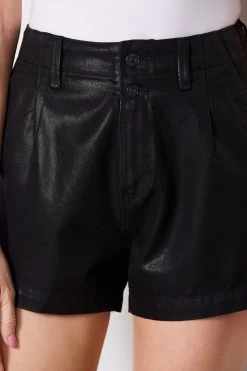 Paige Coated Pleated Mayslie Short -Fashion Clothing & Accessories 7212i66 4073 5