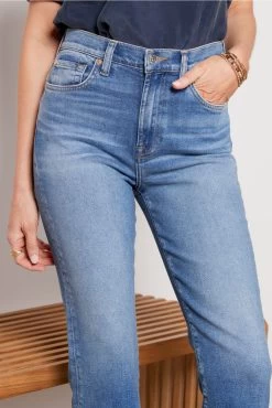 7 For All Mankind High Waist Slim Kick Jean -Fashion Clothing & Accessories 7u369720 4