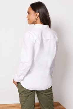 CITIZENS OF HUMANITY Kayla Shrunken Oxford Shirt 11 CITIZENS OF HUMANITY Kayla Shrunken Oxford Shirt -Fashion Clothing & Accessories 9293 oxford 4