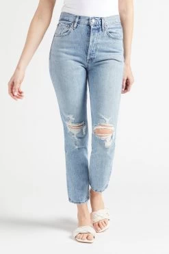 AGOLDE Riley High Rise Straight