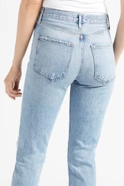 AGOLDE Riley High Rise Straight -Fashion Clothing & Accessories a056d 983 5