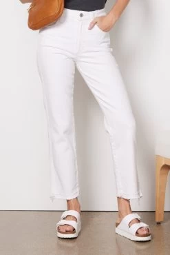 Chloe Crop Released Hem Jean