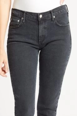 AGOLDE Toni Mid Rise Straight -Fashion Clothing & Accessories a133d 3002 2 4 4 1