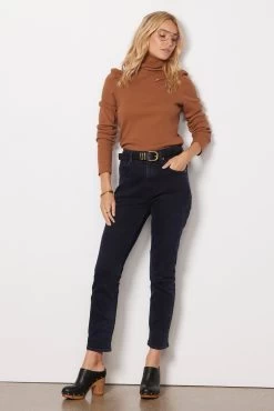 Puff Sleeve Turtleneck -Fashion Clothing & Accessories a60575 2 3