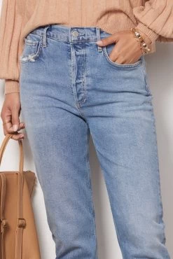 AGOLDE Riley Long Jean -Fashion Clothing & Accessories a9090 1370 2