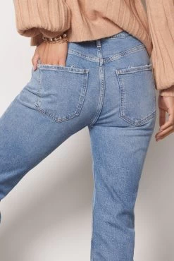 AGOLDE Riley Long Jean -Fashion Clothing & Accessories a9090 1370 4