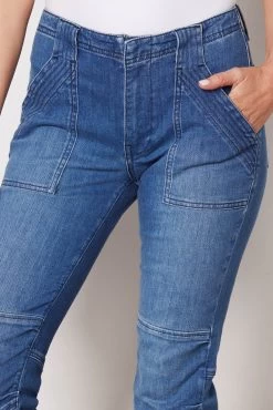 FRAME Banded Bottom Trapunto Pant -Fashion Clothing & Accessories bbtmvp785 4