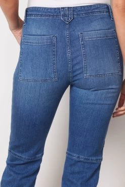 FRAME Banded Bottom Trapunto Pant -Fashion Clothing & Accessories bbtmvp785 5