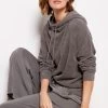 CozyChic Ultra Lite Funnel Neck Hooded Pullover -Fashion Clothing & Accessories bdwcu21611 1