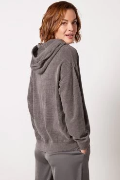 CozyChic Ultra Lite Funnel Neck Hooded Pullover -Fashion Clothing & Accessories bdwcu21611 4