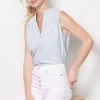 Seamed Denim Shirt -Fashion Clothing & Accessories c1105 b04 926 1