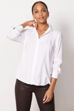Pleated Button Down 11 Pleated Button Down -Fashion Clothing & Accessories c1340 654 303 5