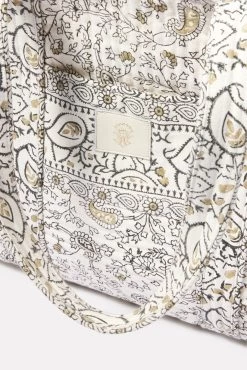 Printed Travel Tote 9 Printed Travel Tote -Fashion Clothing & Accessories c23re17050 3