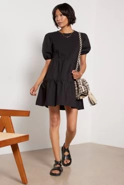 Sanctuary Poplin Mix Dress -Fashion Clothing & Accessories cd1822cjo reshoot 5