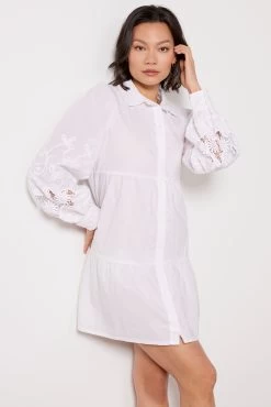 Sanctuary Cutwork Sleeve Babydoll Dress -Fashion Clothing & Accessories cd1843cq7 5