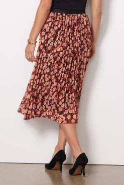 Sanctuary New Pleated Midi Skirt -Fashion Clothing & Accessories cs0371h29 3