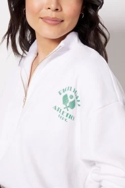 Pickleball Pullover -Fashion Clothing & Accessories cw9241eve cha7377 wht 2