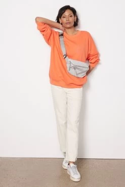 Lucia Heart Stitch Sweatshirt -Fashion Clothing & Accessories cw9708evr cha7238 vlntne retouch 3