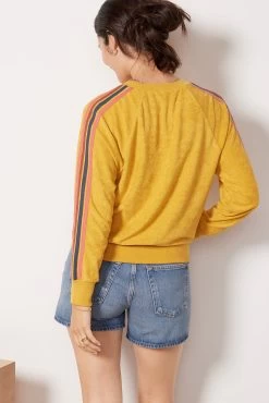 Loren Beach Terry Sweatshirt -Fashion Clothing & Accessories cw9715eve 4