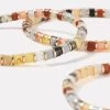 Nila Stretch Stone Bracelet Stack 1 Nila Stretch Stone Bracelet Stack -Fashion Clothing & Accessories d017723 multi gold 1