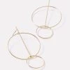 Franny Deco Earrings -Fashion Clothing & Accessories d018753p gld gld 1