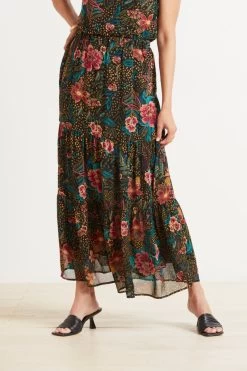 Azalea Tiered Maxi Skirt