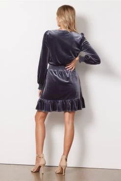 Fiona Velvet Dress -Fashion Clothing & Accessories e24d1143 mod 3