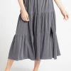 Tiered Knit Midi Skirt -Fashion Clothing & Accessories ee22 12 r46 1
