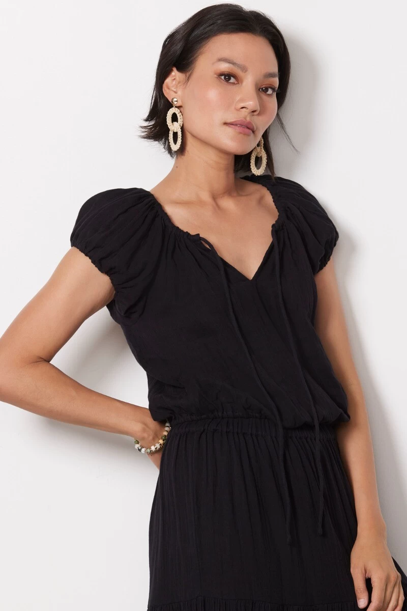 Puff Sleeve Blouson Top 3 Puff Sleeve Blouson Top