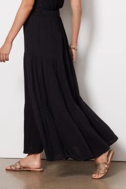 Double Gauze Tiered Maxi Skirt -Fashion Clothing & Accessories ee22 l7j s51 3