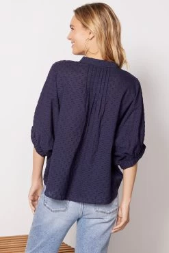 Mandarin Collar Top -Fashion Clothing & Accessories efc053 4