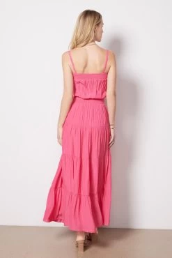 Halle Satin Dress -Fashion Clothing & Accessories ev2301302 sh 4