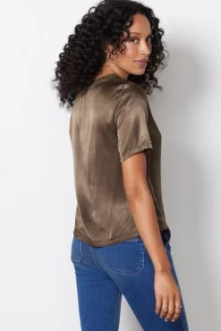 Nights In The City Silky Tee -Fashion Clothing & Accessories eve rnw1001 4 1