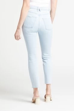 GOOD AMERICAN Good Legs Cigarette Raw Hem Jean -Fashion Clothing & Accessories glcirh802t i145 3