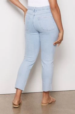 GOOD AMERICAN Good Legs Cigarette Raw Hem Jean -Fashion Clothing & Accessories glcirh802t curve 2