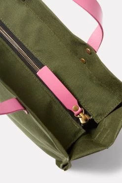 Medium Mimi Canvas Bag 9 Medium Mimi Canvas Bag -Fashion Clothing & Accessories hbmmimi030 3