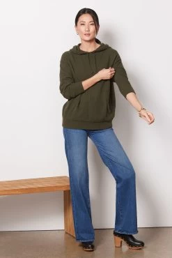 Spiritual Gangster Relaxed Chenille Hoodie -Fashion Clothing & Accessories ho20421005 3