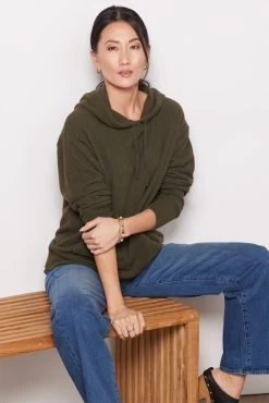 Spiritual Gangster Relaxed Chenille Hoodie -Fashion Clothing & Accessories ho20421005 5