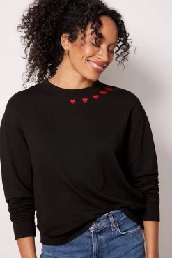 Heart Supersoft Boyfriend Sweatshirt
