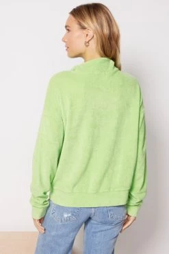 Terry Half Zip -Fashion Clothing & Accessories ht1369 4